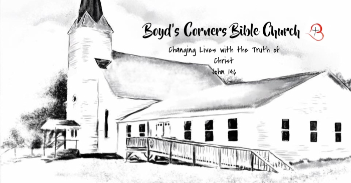 Pastor, Boyds Corners Bible Church